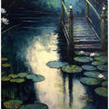 Footbridge By The Water