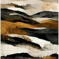 Ochre And Beige Mountains