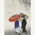 Two Women In The Rain