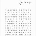 List of spices