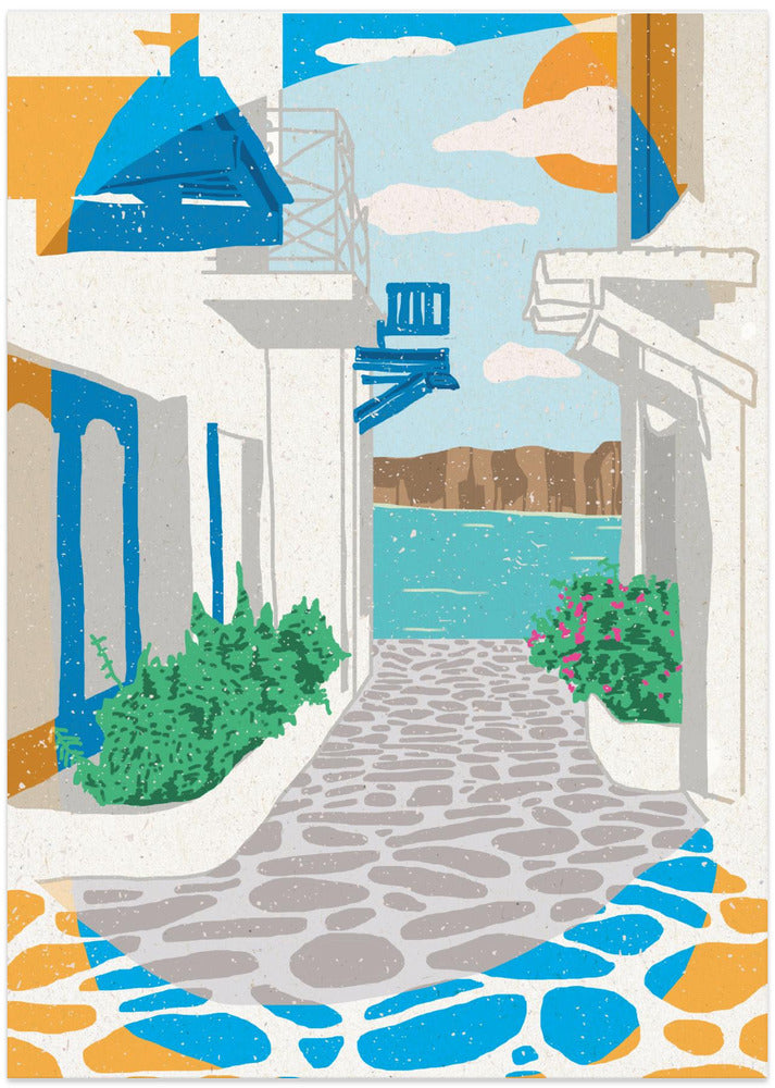 A Street in Greece