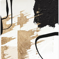 Art Prints of Abstract Black and Gold-6