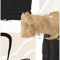 Art Prints of Abstract Black and Gold-4