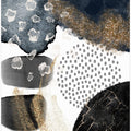 Art Prints of Abstract Black and Gold-2