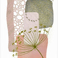 Art Prints of Delicate Pink and Green-2