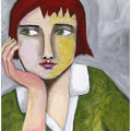 Thinking Lady
