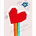 It's All Love '69 Heart Greige