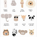 Children's calming meditation emotions print 1