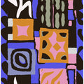 Art Prints of Purple Peru Pattern