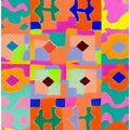 Vivid Geometric Tapestry