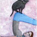 Yoga with my Cat