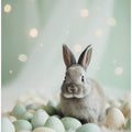 Bunny and Pastel Eggs