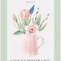 Non Arte Green flower vase