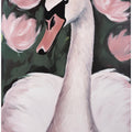 Swan In The Pond