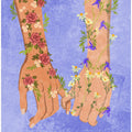 Holding hands