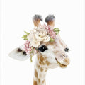 Floral Baby Giraffe