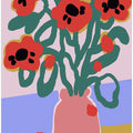 Bold Blooms Vase