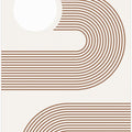 Beige Arc Poster
