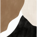 Abstract Beige and Brown Art