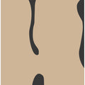 Graphic Beige Shapes Art