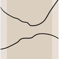 Soft Abstract Lines Art
