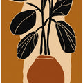 Bold Leaf Silhouette