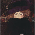 Dame Mit Hut Und Federboa (1909)