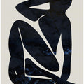 Dark Blue Woman