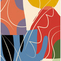 Abstract Color Collage