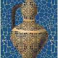Mosaic Pattern with Polka Dot