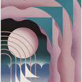 Pink Night Sky
