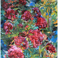 Peonies in the garden
