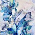 Aqua Floral