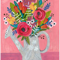 Watering Can with Flowers