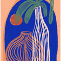 Blue Oasis Vases