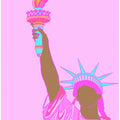 Art Prints of Lady Liberty (Color C)