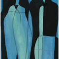 Art Prints of Stii life glass Vases silhouett