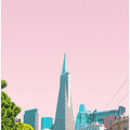 Art Prints of Pyramid in the City
