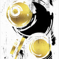 Art Prints of ABSTRACT ART Flying spheres