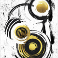 Art Prints of ABSTRACT ART Rotating circles