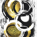 Art Prints of Abstract Painting No. 2 | gold