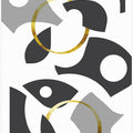 Art Prints of Cut Out Abstract No. 1 | gold