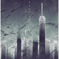 Art Prints of Graphic Art SKYHIGH Vintage Look