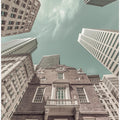 Art Prints of BOSTON Old State House | urban vintage style