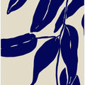 Art Prints of Blue Leafs