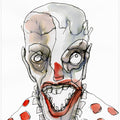 Art Prints of Clowns Of The Pizza Party
