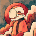 Retro Astronaut