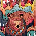 Winter Bear Forest