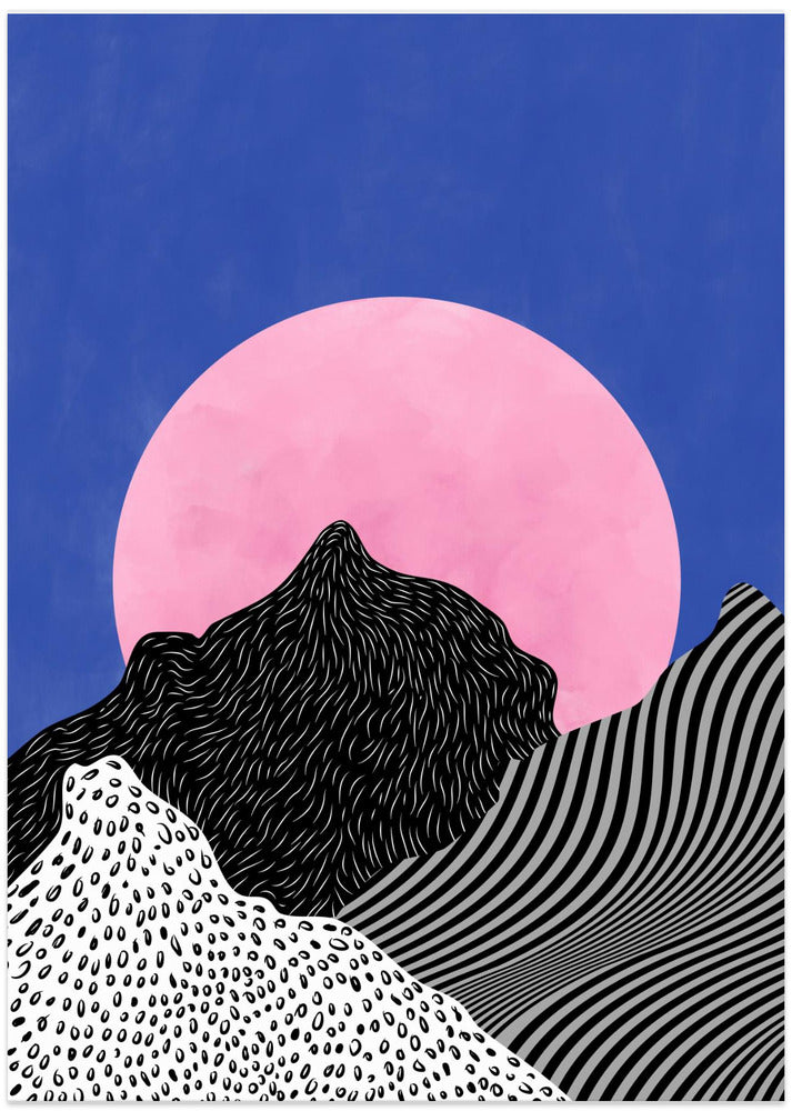 Surreal Peaks View