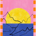 Retro Horizon Glow